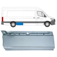 Nedre del av bak skärm reparationspanel för Mercedes Sprinter 2018- / Höger 16063