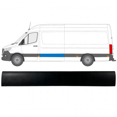 Prydnads Skyddslist sidovägg för Mercedes Sprinter 2018- / Vänster 12933