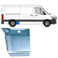 Sidovägg hjulhuskant för Mercedes Sprinter 2018- / Höger 17276
