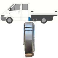 Bak hörn reparationspanel för Mercedes Sprinter 1995-2006 / Vänster 16399