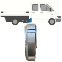 Bak hörn reparationspanel för Mercedes Sprinter 1995-2006 / Höger 16398