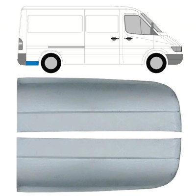 Bak sektionens reparationspanel för bak stänkskärm för Mercedes Sprinter 1995-2006 / Vänster+Höger / Set 9862