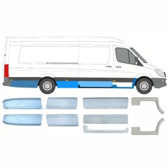 Reparationspanel set för Mercedes Sprinter 2006-2018 / Vänster+Höger / 11570