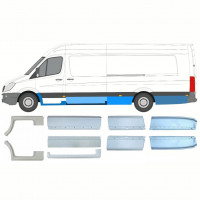 Reparationspanel set för Mercedes Sprinter 2006- / XLWB / Vänster+Höger /  10478