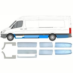 Reparationspanel set för Mercedes Sprinter 2006-2018 / Vänster+Höger / 10478