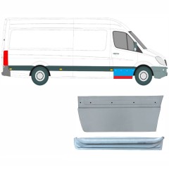 Inre + yttre fram dörrreparationspanel för Mercedes Sprinter 2006-2018 / Höger / Set 9623