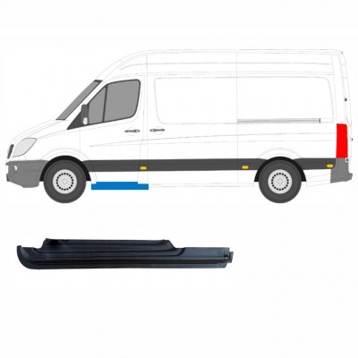 Reparationspanel för dörrtröskel för Mercedes Sprinter 2006- / Vänster 8890