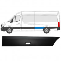 Prydnadslist stänkskärm list för Mercedes Sprinter 2006- / LWB / Vänster 8027