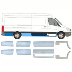 Reparationspanel set för Mercedes Sprinter 2006-2018 / Vänster+Höger / 11571
