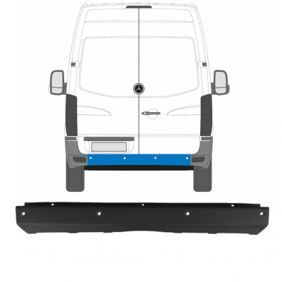 MERCEDES SPRINTER 2006-2018 BAKRE STÖTFÅNGARENS HÖRN CENTRAL PDC