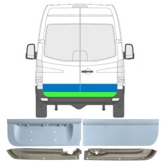 Reparationspanel för bakdörr för Volkswagen Crafter 2005-2017 / Vänster+Höger 17175