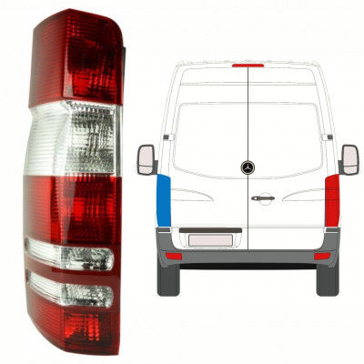 MERCEDES SPRINTER 2006-2018 BAK LAMPA / VÄNSTER