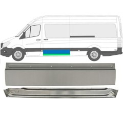 Skjutdörr reparationspanel för Mercedes Sprinter 2006-2018 / Vänster / Set 11270