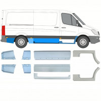 Reparationspanel set för Mercedes Sprinter 2006- / MWB /  11569