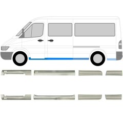 Reparationspanel set för Mercedes Sprinter 1995-2006 / Vänster+Höger / 6755