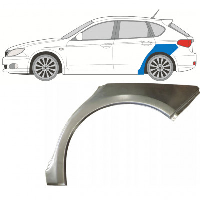 Sidovägg hjulhuskant för Subaru Impreza 2007-2013 / Vänster 7865