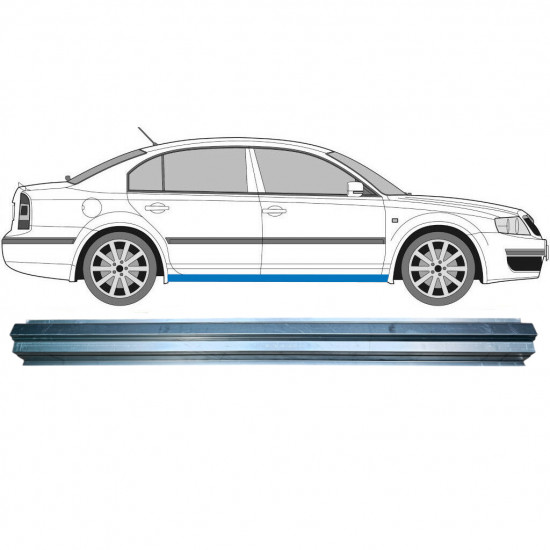 Tröskelplåt reparationspanel för Skoda Superb 2001-2008 / Vänster = Höger (symmetrisk) 5620