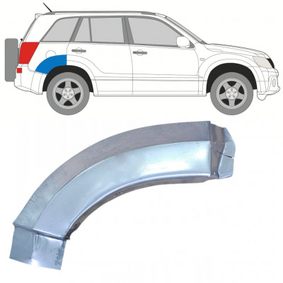 SUZUKI GRAND VITARA 2005-2012 BAKRE VINGE BAKDEL / HÖGER