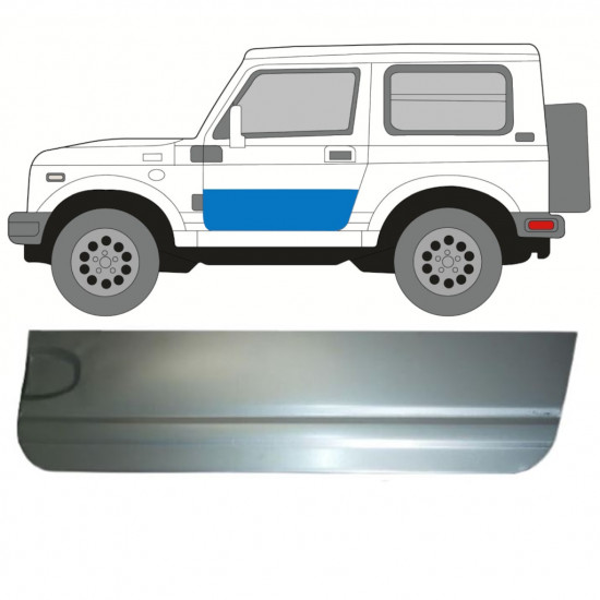 SUZUKI SAMURAI 1981-2004 DÖRRAR REPARATIONSPANEL / VÄNSTER