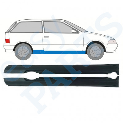 Tröskelplåt reparationspanel för Suzuki Swift 1988-2004 / Vänster+Höger / Set 9846