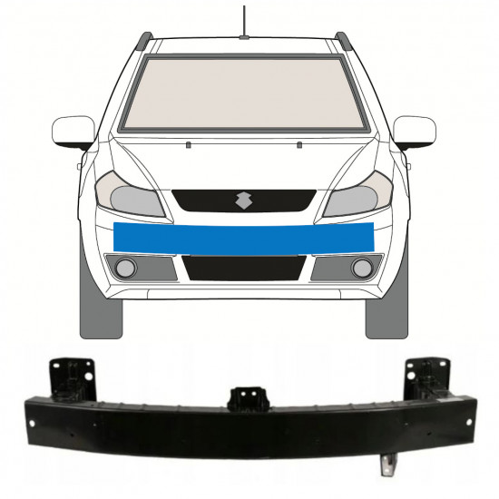 FIAT SEDICI SUZUKI SX4 2006-2013 STÖTFÅNGARBALK