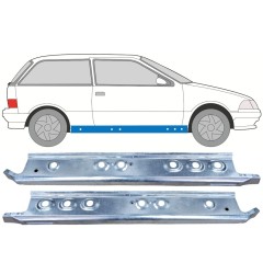 Inre tröskel reparationspanel för Suzuki Swift 1988-2004 / Vänster / Höger / Set 12824