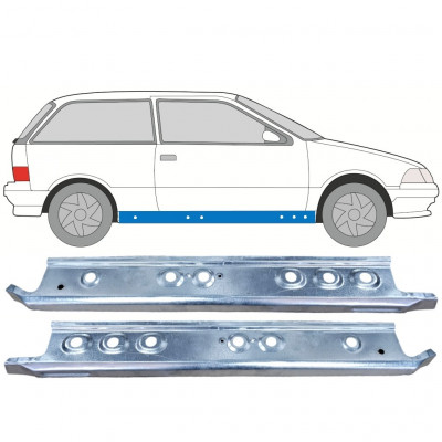 Inre tröskel reparationspanel för Suzuki Swift 1988-2004 / Vänster / Höger / Vänster / Höger 12824