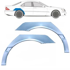 Sidovägg hjulhuskant för Mercedes S-Class W220 1998-2005 / Vänster+Höger / Set 9221