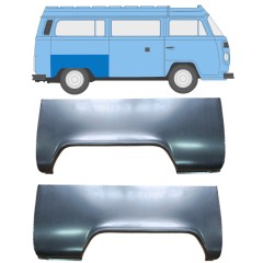 Sidovägg hjulhuskant för Volkswagen Transporter T2 1967-1979 / Vänster+Höger / Set 10506