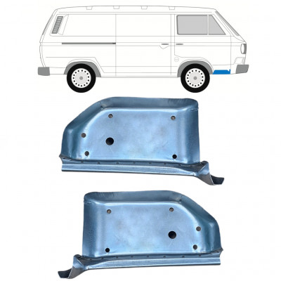 Fram steg reparationspanel för VW Transporter T3 1979-1992 / Vänster+Höger / Set 9781