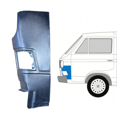 Reparationspanel för fram hörn för VW Transporter T3 1979-1992 / Vänster 8163