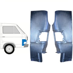 Reparationspanel för fram hörn för Volkswagen Transporter T3 1979-1992 / Vänster+Höger / Set 9780