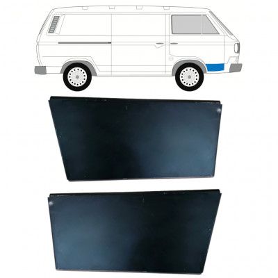 Reparationspanel för framdörr yttre  för VW Transporter T3 1979-1992 / Set 11091