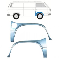 Framre hjulhus reparationspanel för Volkswagen Transporter T3 1979-1992 / Vänster+Höger / Set 9778