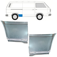 Sidovägg hjulhuskant för Volkswagen Transporter T3 1979-1992 / Vänster+Höger / Set 11088