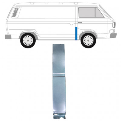 Reparationspanel för stolpe för VW Transporter T3 1979-1992 / Höger 11625