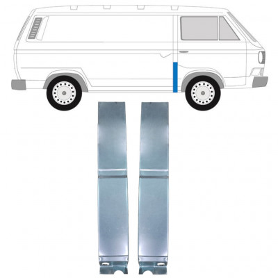 Reparationspanel för stolpe för VW Transporter T3 1979-1992 / Set 11627