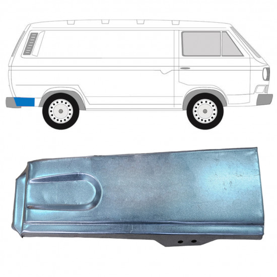 Sidovägg hjulhuskant för VW Transporter T3 1979-1992 / Höger 11631