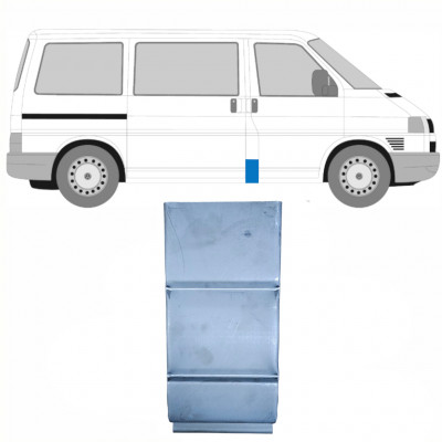 Reparationspanel för stolpe för VW Transporter T4 1990-2003 / Vänster = Höger (symmetrisk) 8690