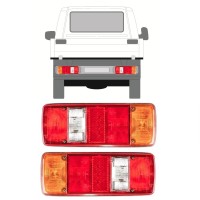 Baklykta för Volkswagen Transporter T4 1990-2003 / Vänster+Höger / Set 9756