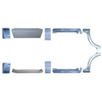 Reparationspanel set för Volkswagen Transporter T4 1990-2003 / Vänster+Höger / 16914