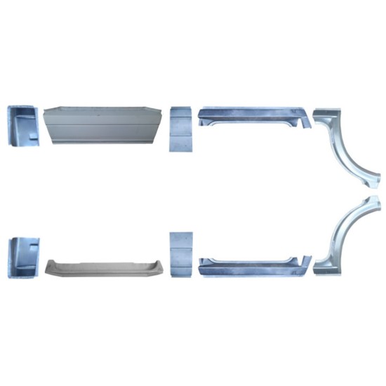 Reparationspanel set för Volkswagen Transporter T4 1990-2003 / Vänster+Höger / 16914