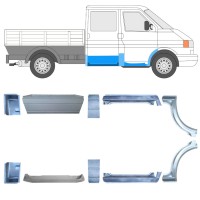 Reparationspanel set för Volkswagen Transporter T4 1990-2003 / Vänster+Höger / 16914