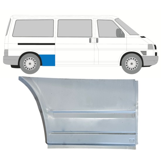 Sidovägg hjulhuskant