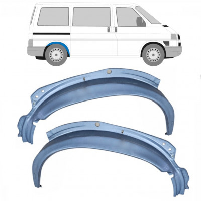 Hjulhus reparationsplåt för VW Transporter T4 1990-2003 / Vänster+Höger / Set 10621