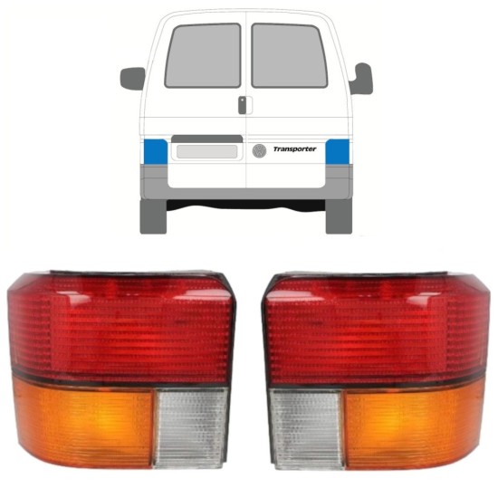 Baklykta för Volkswagen Transporter T4 1990-2003 / Vänster+Höger / Set 9769