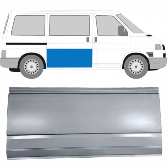 VW T4 1990-2003 REPARATIONSPANEL FÖR SKJUTDÖRRAR / HÖGER