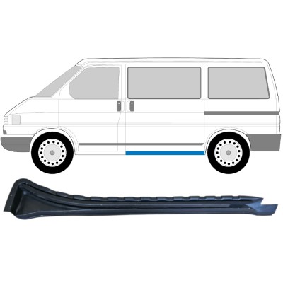Skjutdörr tröskel reparationspanel för Volkswagen Transporter T4 1990-2003 / Vänster 14582