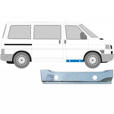 Inre reparationspanel för fram dörrtröskel för VW Transporter T4 1990-2003 / Höger 5361