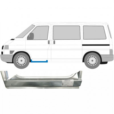 Reparationspanel för dörrtröskel för VW Transporter T4 1990-2003 / Vänster 7145